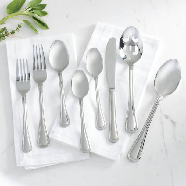Oneida Avery 90 Piece Flatware Set, Service for 12 & Reviews Wayfair